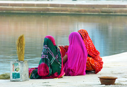 Sur les Ghats de Pushkar - Inde